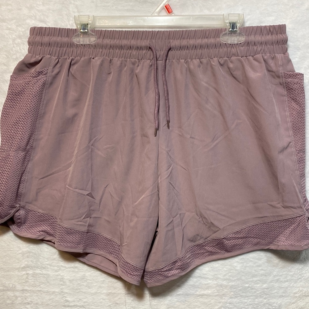 O to S rose womens plus size running shorts